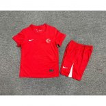 Camiseta Turquía Primera Equipación Niño 2024/2025