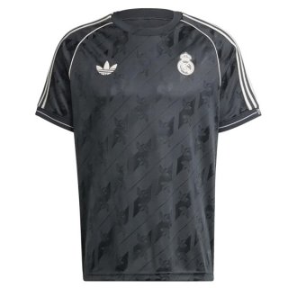 Tailandia Camiseta Real Madrid Cotton 2025/2026 Gris Tailandia Camiseta Real Madrid Cotton 2025/2026 Gris