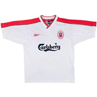 Segunda Equipación Tailandia Camiseta Liverpool Retro 1998 Rojo Segunda Equipación Tailandia Camiseta Liverpool Retro 1998 Rojo
