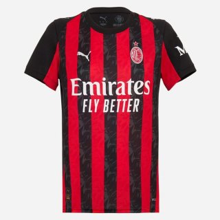 Camiseta AC Milan Primera Equipación Mujer 2025/2026 Camiseta AC Milan Primera Equipación Mujer 2025/2026