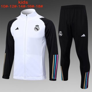 Ninos Chandal Real Madrid 2024 Blanco 2 Ninos Chandal Real Madrid 2024 Blanco 2