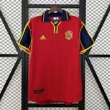 Tailandia Camiseta España Primera Equipación Retro 2000