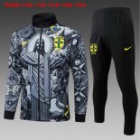 Ninos Chandal Brasil 2024/2025 Gris