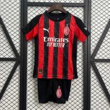 Camiseta AC Milan Primera Equipación Niño 2025/2026