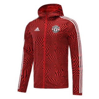 Rompevientos Manchester United 2021/2022 Rojo Blanco Rompevientos Manchester United 2021/2022 Rojo Blanco
