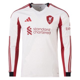 Tailandia Camiseta Liverpool Segunda Equipación ML 2025/2026