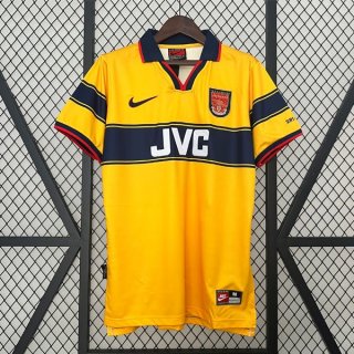 Tailandia Camiseta Arsenal Segunda Equipación Retro 1997 1999 Tailandia Camiseta Arsenal Segunda Equipación Retro 1997 1999