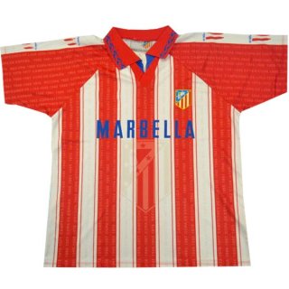 Primera Equipación Tailandia Camiseta Atlético Madrid Retro 1995 1996 Rojo Primera Equipación Tailandia Camiseta Atlético Madrid Retro 1995 1996 Rojo