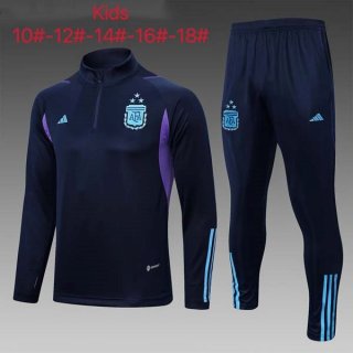 Ninos Sudadera De Training Argentina 2023/2024 Azul Ninos Sudadera De Training Argentina 2023/2024 Azul