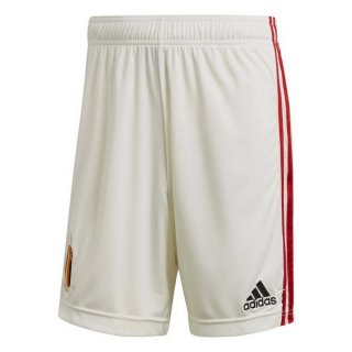 Segunda Equipación Pantalones Bélgica 2020 Blanco Segunda Equipación Pantalones Bélgica 2020 Blanco
