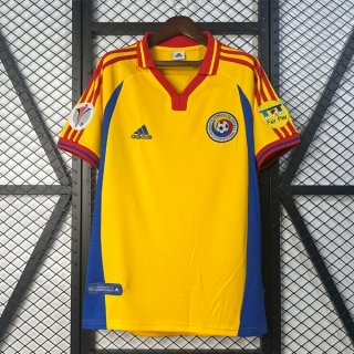 Camiseta Romania Primera Equipación Retro 2000 Camiseta Romania Primera Equipación Retro 2000