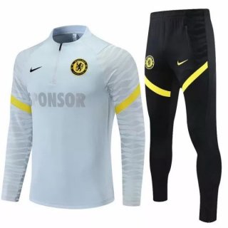 Chandal Chelsea 2021/2022 Gris Amarillo Negro Chandal Chelsea 2021/2022 Gris Amarillo Negro