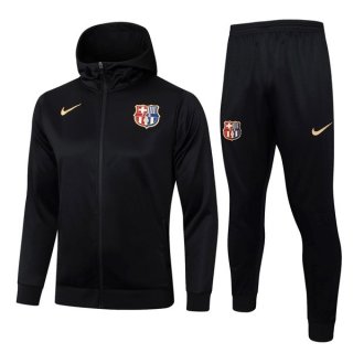 Chandal Con Capucha Barcelona 2024/2025 Negro 3 Chandal Con Capucha Barcelona 2024/2025 Negro 3