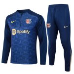Sudadera De Training Barcelona 2024/2025 Azul 5 Sudadera De Training Barcelona 2024/2025 Azul 5