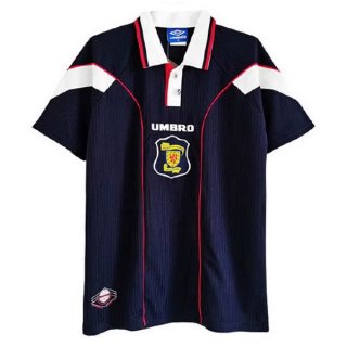 Primera Equipación Tailandia Camiseta Escocia Retro 1996 1998 Azul Primera Equipación Tailandia Camiseta Escocia Retro 1996 1998 Azul