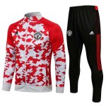 Chandal Manchester United 2022 Rojo Blanco 3 Chandal Manchester United 2022 Rojo Blanco 3