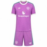 Camiseta Manchester United Portero Niño 2026/2027 Rosa