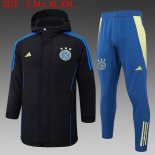 Abrigo Ajax Conjunto Completo 2024/2025 Negro