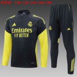 Ninos Sudadera De Training Real Madrid 2025/2026 Negro 5