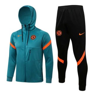 Chandal Con Capucha Chelsea 2022 Verde Chandal Con Capucha Chelsea 2022 Verde
