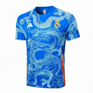 Camiseta Entrenamiento Real Madrid 2024/2025 Azul Camiseta Entrenamiento Real Madrid 2024/2025 Azul