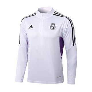 Sudadera De Training Real Madrid Top 2023 Blanco Sudadera De Training Real Madrid Top 2023 Blanco