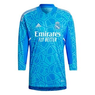 Tailandia Camiseta Real Madrid Portero ML 2022/2023 Azul Tailandia Camiseta Real Madrid Portero ML 2022/2023 Azul