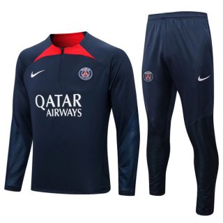 Sudadera De Training PSG 2022/2023 Azul Rojo Sudadera De Training PSG 2022/2023 Azul Rojo