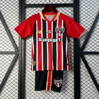 Camiseta Sao Paulo Segunda Equipación Niño 2025/2026 4 Camiseta Sao Paulo Segunda Equipación Niño 2025/2026 4