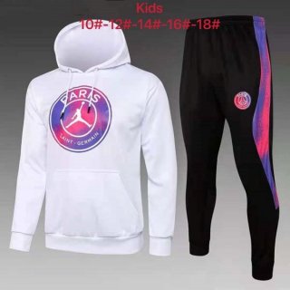Niños Chandal Con Capucha Paris Saint Germain 2022 Blanco Rosa Niños Chandal Con Capucha Paris Saint Germain 2022 Blanco Rosa