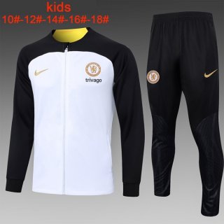 Ninos Chandal Chelsea 2024 Blanco 2 Ninos Chandal Chelsea 2024 Blanco 2