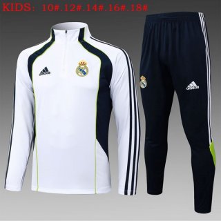 Ninos Sudadera De Training Real Madrid 2025/2026 Blanco 4 Ninos Sudadera De Training Real Madrid 2025/2026 Blanco 4