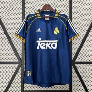 Tailandia Camiseta Real Madrid Tercera Equipación Retro 1998 2000 Tailandia Camiseta Real Madrid Tercera Equipación Retro 1998 2000