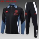 Chandal Manchester United 2024/2025 Negro Gris 2