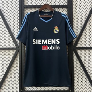 Tailandia Camiseta Real Madrid Segunda Equipación Retro 2003-2004 Tailandia Camiseta Real Madrid Segunda Equipación Retro 2003-2004