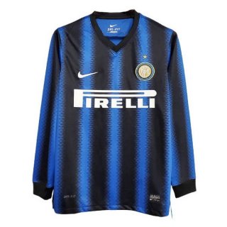 Primera Equipación Tailandia Camiseta Inter Milan ML Retro 2010 2011 Azul Primera Equipación Tailandia Camiseta Inter Milan ML Retro 2010 2011 Azul