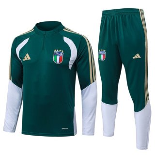 Sudadera De Training Italia 2026/2027 Verde