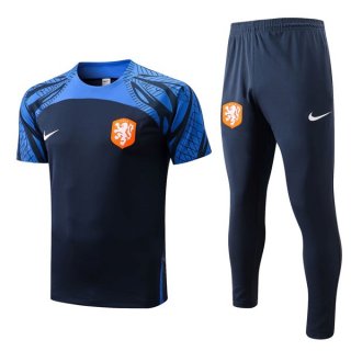 Camiseta Países Bajos Conjunto Completo 2022/2023 Azul Camiseta Países Bajos Conjunto Completo 2022/2023 Azul