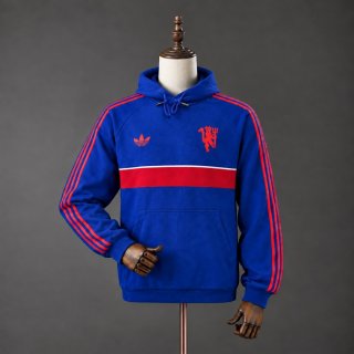 Sudadera con Capucha M-U 2026/2027 Azul