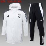 Abrigo Juventus Conjunto Completo 2024/2025 Blanco