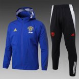 Rompevientos Manchester United Conjunto Completo 2025/2026 Azul