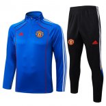 Sudadera De Training Manchester United 2025/2026 Azul 5