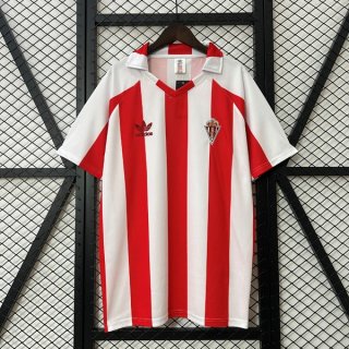 Tailandia Camiseta Sporting Gijon Primera Equipación Retro 1986-1987 Tailandia Camiseta Sporting Gijon Primera Equipación Retro 1986-1987