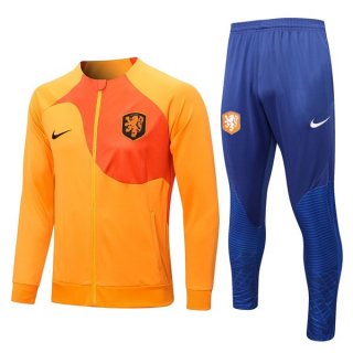 Chandal Países Bajos 2022/2023 Naranja Azul Chandal Países Bajos 2022/2023 Naranja Azul
