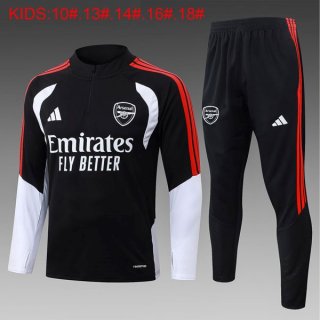 Ninos Sudadera De Training Arsenal 2026/2027 Negro 3