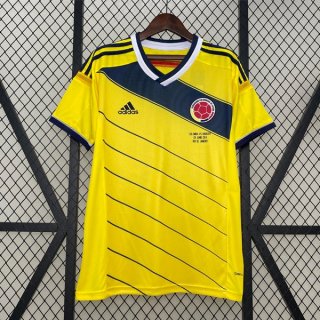 Tailandia Camiseta Columbia Primera Equipación Retro 2014 Tailandia Camiseta Columbia Primera Equipación Retro 2014