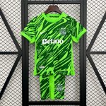 Camiseta Sporting Lisbon Goalkeeper Niño 2025/2026 Verde