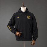 Sudadera con Capucha M-U Full-Zip 2026/2027 Negro Sudadera con Capucha M-U Full-Zip 2026/2027 Negro