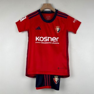 Camiseta Osasuna Primera Equipación Niño 2023/2024 Camiseta Osasuna Primera Equipación Niño 2023/2024