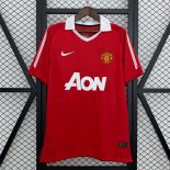 Camiseta M-U Primera Equipación Retro 2010-2011